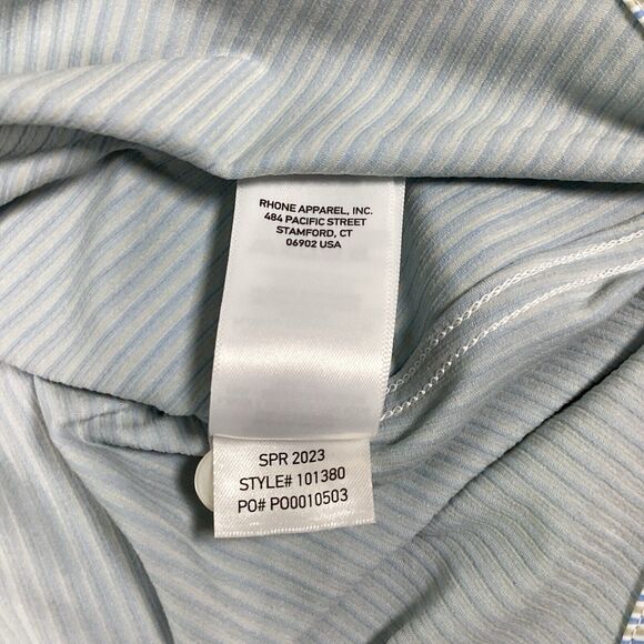 RHONE Commuter Stretch Button Lightweight Shirt Long Sleeve Men’s Size S/P Slim - Picture 15 of 16